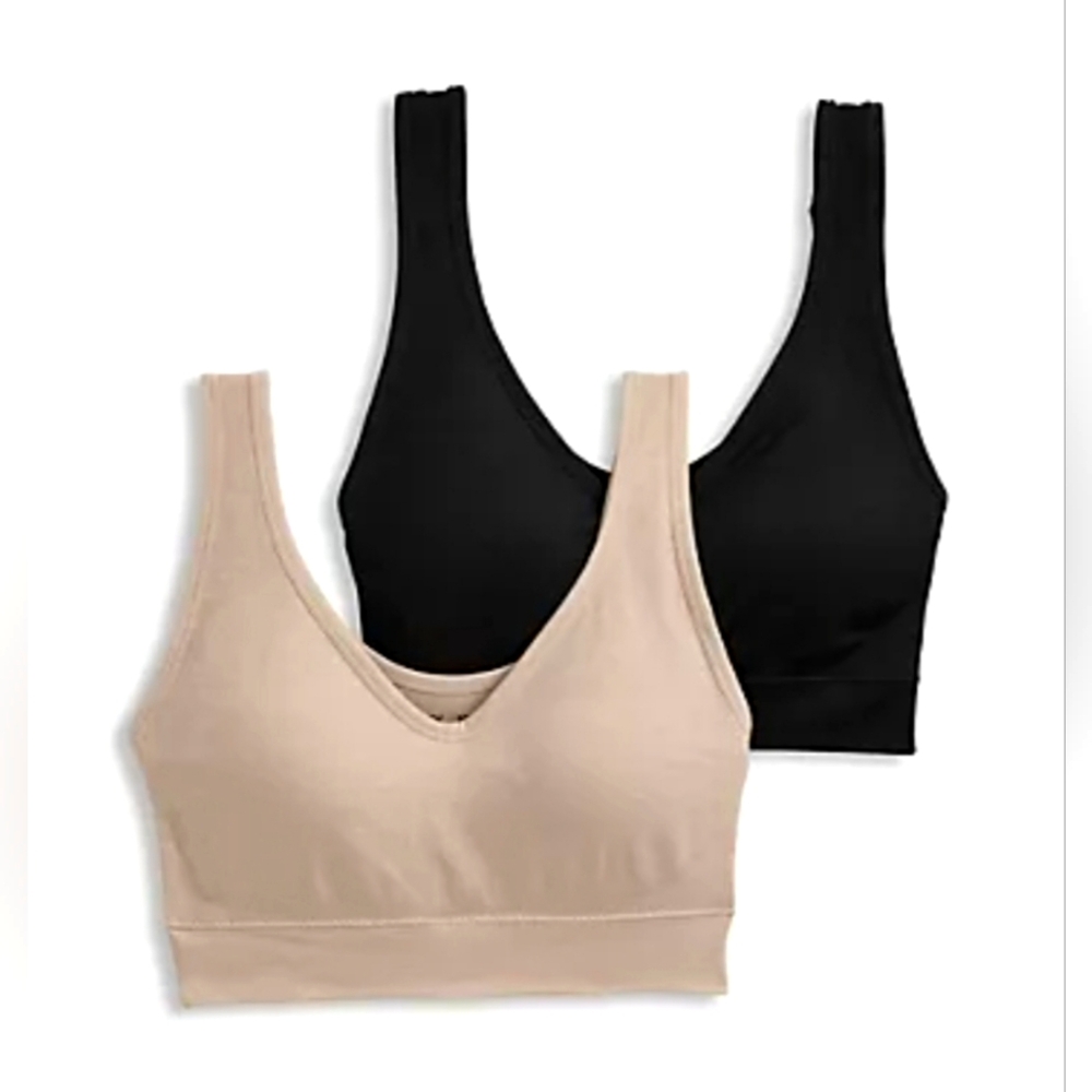 NWT Jockey Seamfree Back Smoothing Bra, Set of 2
